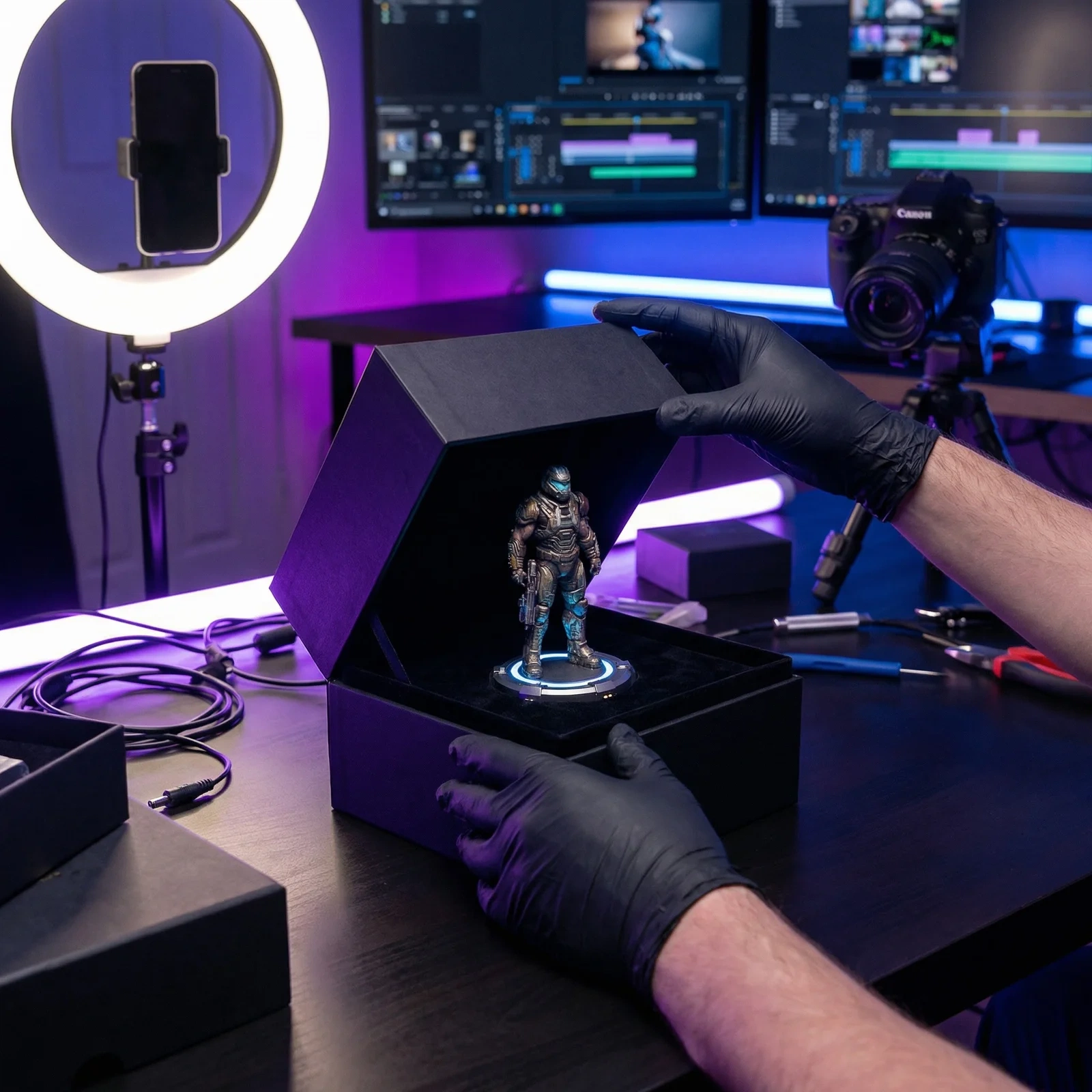 潮玩博主小林头像